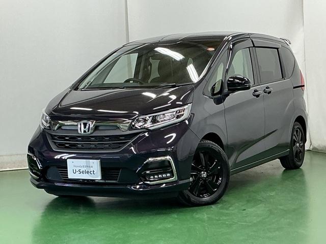 フリードハイブリッド ハイブリッド・Ｇブラックスタイル　ドラレコ　ナビ　Ｒカメラ　ブルートゥース　Ｗ電動ドア　衝突軽減ブレーキ　オートクルーズコントロール　ドライブレコーダー　シートヒータ　盗難防止装置　キーフリー　３列シート　ＬＥＤヘッドランプ　フルセグ（10枚目）