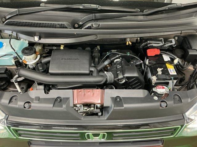 Ｎ－ＷＧＮ Ｌホンダセンシング　ドラレコ　Ｒカメラ　ＣＤ　ＴＶ　ＥＴＣ　Ｂモニタ　誤発進抑制　シートヒータ　オートライト　横滑り防止機能　ＵＳＢポート　パーキングセンサー　セキュリティアラーム　キーフリー　スマートキー　記録簿（34枚目）