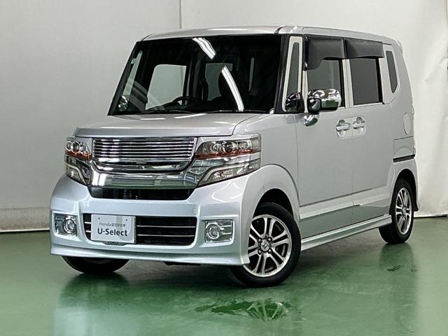 Ｎ－ＢＯＸカスタム Ｇ・Ａパッケージ　ナビ　Ｒカメラ　ブルートゥース　フルセグ　追突被害軽減ブレーキ　ｉストップ　サイドＳＲＳ　両側電動ドア　運転席エアバッグ　横滑り防止装置付き　地デジ　パワーウインドウ　ＤＶＤ　キーレス　記録簿有り（10枚目）