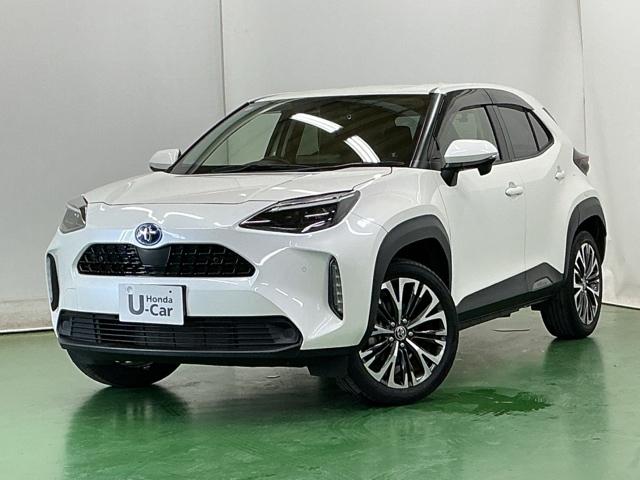 ヤリスクロス ハイブリッドＺ　ナビ　Ｒカメラ　ブルートゥース　フルセグ　インテリジェントキー　シ－トヒ－タ－　クリソナ　ＵＳＢ　ＬＥＤライト　リアカメラ　クルーズコントロール　整備記録簿　横滑り防止システム　電動シ－ト　パワステ（10枚目）