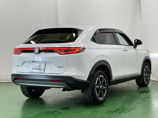 ヴェゼル ｅ：ＨＥＶＸ　ドラレコ　ナビ　Ｒカメラ　ブルートゥース　前後障害物センサー　ＡＡＣ　イモビライザー　スマ－トキ－　誤発進抑制　ＰＷ　リアカメラ　クルコン　ＥＳＣ　ＥＴＣ装備　キーフリー　ＬＥＤヘッドランプ　ＡＢＳ（8枚目）