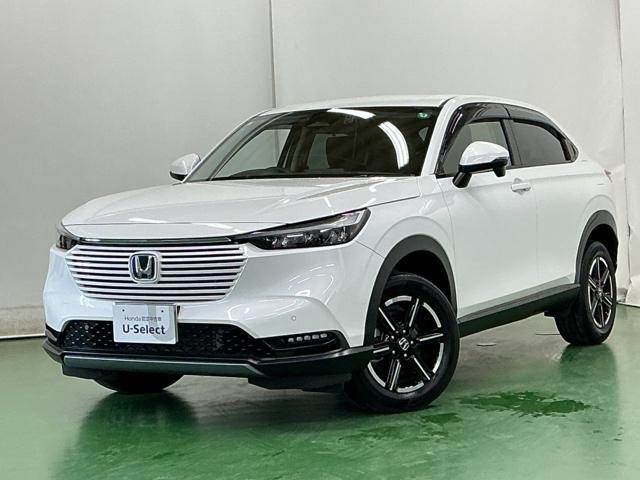 ヴェゼル ｅ：ＨＥＶＸ　ドラレコ　ナビ　Ｒカメラ　ブルートゥース　前後障害物センサー　ＡＡＣ　イモビライザー　スマ－トキ－　誤発進抑制　ＰＷ　リアカメラ　クルコン　ＥＳＣ　ＥＴＣ装備　キーフリー　ＬＥＤヘッドランプ　ＡＢＳ（10枚目）