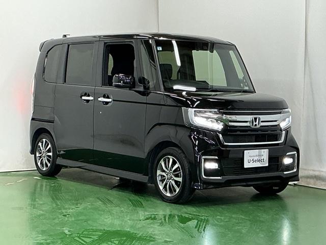Ｎ－ＢＯＸカスタム Ｌ　ドラレコ　ナビ　Ｒカメラ　ブルートゥース　両席電動スライドドア　Ｐソナー　サイドエアバッグ　Ａストップ　シートヒータ　ベンチシート　点検記録簿　キーフリーシステム　ＬＥＤライト　リアカメ　ＡＣ　ＥＴＣ（7枚目）