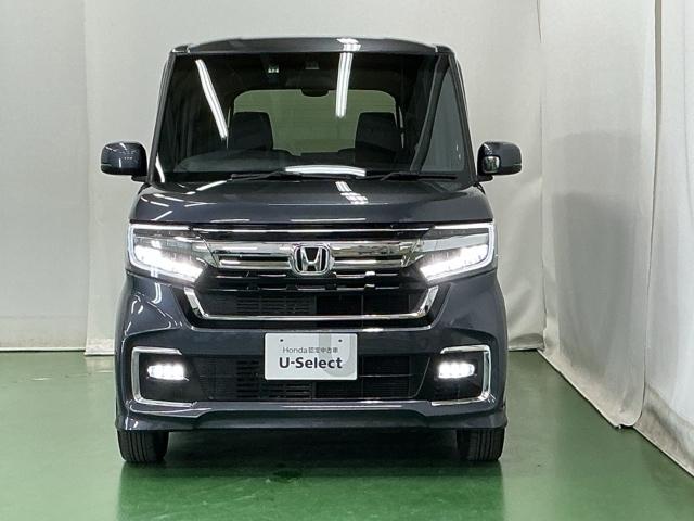 Ｎ－ＢＯＸカスタム Ｌ　ナビ　Ｒカメラ　ブルートゥース　ＣＤ　Ｐソナー　サイドエアバッグ　Ａストップ　シートヒータ　ベンチシート　点検記録簿　キーフリーシステム　ＬＥＤライト　リアカメ　クルーズコントロール　ＡＣ　スマキー（6枚目）