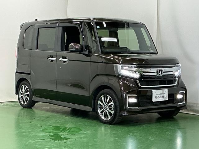 Ｎ－ＢＯＸカスタム Ｌ　ナビ　Ｒカメラ　ブルートゥース　フルセグ　Ｐソナー　サイドエアバッグ　Ａストップ　シートヒータ　ベンチシート　点検記録簿　キーフリーシステム　ＬＥＤライト　リアカメ　クルーズコントロール　ＡＣ　ＥＴＣ（7枚目）