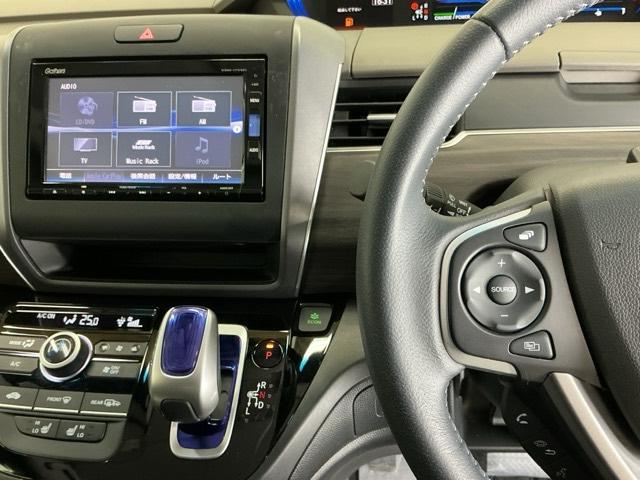 フリード＋ハイブリッド ハイブリッドＥＸ　ドラレコ　ナビ　Ｒカメラ　ブルートゥース　アクティブクルーズコントロール　サイドカーテンエアバック　前席シートヒーター　ＥＴＣ車載器　セキュリティアラーム　フルセグＴＶ　Ｂカメラ　オートエアコン（3枚目）