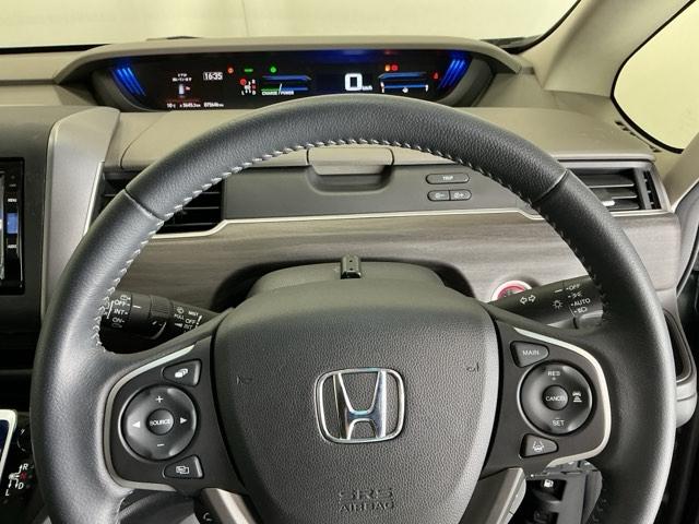 フリード＋ハイブリッド ハイブリッドＥＸ　ドラレコ　ナビ　Ｒカメラ　ブルートゥース　アクティブクルーズコントロール　サイドカーテンエアバック　前席シートヒーター　ＥＴＣ車載器　セキュリティアラーム　フルセグＴＶ　Ｂカメラ　オートエアコン（23枚目）