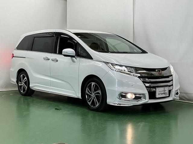 オデッセイ アブソルート・Xホンダセンシングアドバンスドパッケジ ナビ Rカメラ ブルートゥース フルセグ 電動シート 横滑り防止装置 エアバッグ エアコン USBポート 衝突軽減システム LEDランプ Pアシスト 3列シート スマキー クルコン ABS ETC付(7枚目)