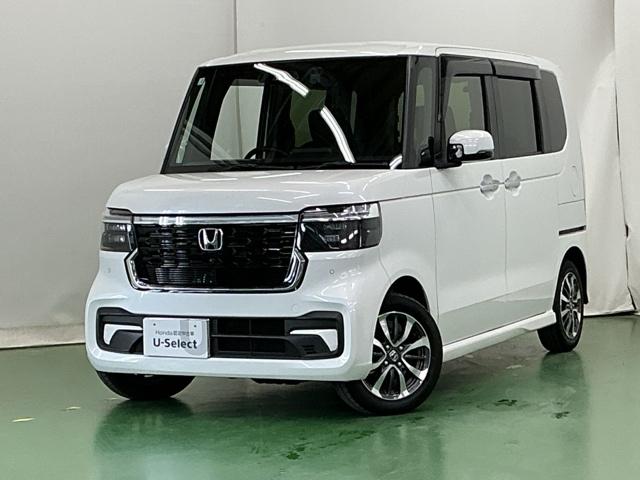 Ｎ－ＢＯＸカスタム ベースグレード　ドラレコ　ナビ　Ｒカメラ　ブルートゥース　Ｐソナー　レーダーブレーキサポート　ＥＴＣ装備　定期点検記録簿　地デジ対応　サイドエアバック　禁煙　Ｓヒータ　スマートキー＆プッシュスタート　横滑り防止（10枚目）