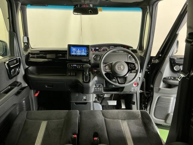 N-BOXカスタム L ドラレコ ナビ Rカメラ ブルートゥース シートヒーター付き 助手席エアバック Bカメ メンテナンスノート LED エアバッグ パワーウインドウ Aライト クルコン エアコン スマートキーPスタート(2枚目)