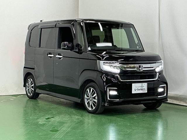 N-BOXカスタム L ドラレコ ナビ Rカメラ ブルートゥース シートヒーター付き 助手席エアバック Bカメ メンテナンスノート LED エアバッグ パワーウインドウ Aライト クルコン エアコン スマートキーPスタート(7枚目)