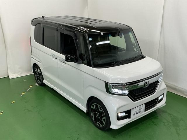 Ｎ－ＢＯＸカスタム Ｇ・Ｌターボホンダセンシング　ドラレコ　ナビ　Ｒカメラ　ブルートゥース　シートヒータ　ベンチ　横滑り防止システム　整備点検記録簿　地デジフルセグ　Ｗエアバック　サイドエアバック　ターボ車　ＵＳＢ　セキュリティアラーム　ＥＴＣ付（8枚目）