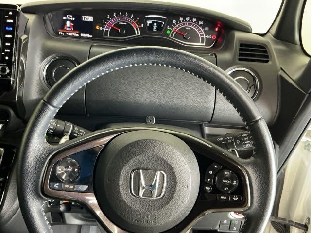 Ｎ－ＢＯＸカスタム Ｇ・Ｌターボホンダセンシング　ドラレコ　ナビ　Ｒカメラ　ブルートゥース　シートヒータ　ベンチ　横滑り防止システム　整備点検記録簿　地デジフルセグ　Ｗエアバック　サイドエアバック　ターボ車　ＵＳＢ　セキュリティアラーム　ＥＴＣ付（25枚目）