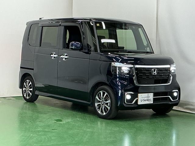 Ｎ－ＢＯＸカスタム ベースグレード　ナビ　Ｒカメラ　ブルートゥース　フルセグ　ベンチシ－ト　アクティブクルーズ　前席シートヒーター　イモビライザー　ＵＳＢ　運転席エアバッグ　スマートキー＆プッシュスタート　ＬＥＤヘッド　Ｂモニター（7枚目）