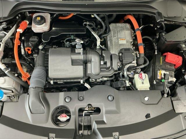 ヴェゼル e:HEVZ ドラレコ ナビ Rカメラ ブルートゥース Sヒータ 地デジフルセグTV 定期点検記録簿 電動テールゲート サイドエアバッグ 後カメラ 前後障害物センサー 横滑防止装置 エアコン LEDヘットライト(35枚目)