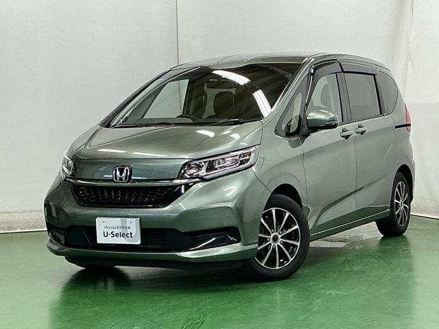 フリード Ｇ・ホンダセンシング　ドラレコ　ナビ　Ｒカメラ　ブルートゥース　Ｆセグ　追突被害軽減ブレーキ　ｉストップ　Ｗエアバッグ　パワーウィンドウ　アクティブクルーズコントロール　スマートキ　カラーバックモニター　整備点検記録簿（10枚目）