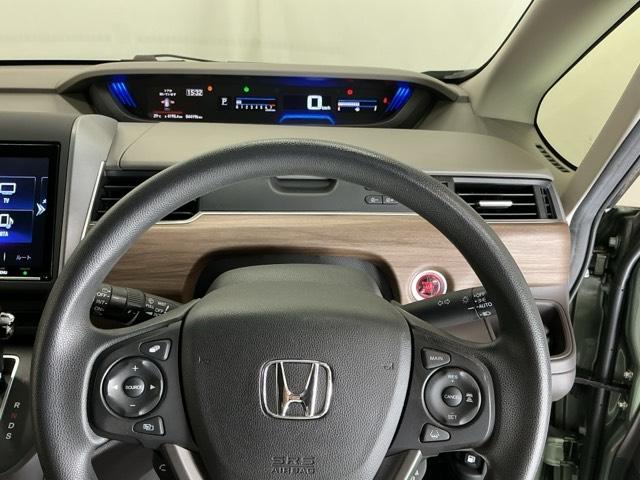 フリード Ｇ・ホンダセンシング　ドラレコ　ナビ　Ｒカメラ　ブルートゥース　Ｆセグ　追突被害軽減ブレーキ　ｉストップ　Ｗエアバッグ　パワーウィンドウ　アクティブクルーズコントロール　スマートキ　カラーバックモニター　整備点検記録簿（25枚目）