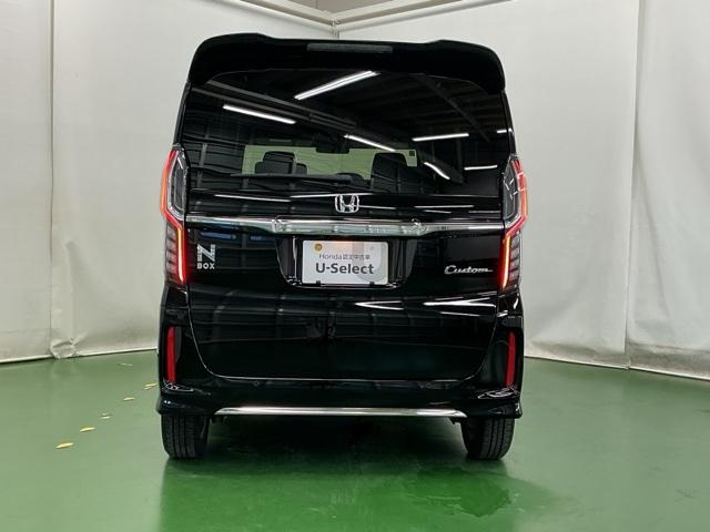 N-BOXカスタム L ナビ Rカメラ ブルートゥース フルセグTV Pソナー サイドエアバッグ Aストップ シートヒータ ベンチシート 点検記録簿 キーフリーシステム LEDライト リアカメ クルーズコントロール AC(9枚目)