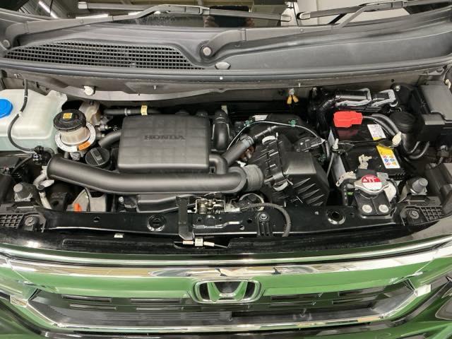 N-BOXカスタム L ナビ Rカメラ ブルートゥース フルセグTV Pソナー サイドエアバッグ Aストップ シートヒータ ベンチシート 点検記録簿 キーフリーシステム LEDライト リアカメ クルーズコントロール AC(32枚目)