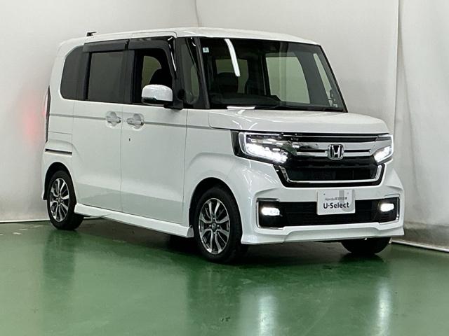 Ｎ－ＢＯＸカスタム Ｌ　ディスプレイオーディオ　Ｒカメラ　ＴＶ　Ｐソナー　サイドエアバッグ　Ａストップ　シートヒータ　ベンチシート　点検記録簿　キーフリーシステム　ＬＥＤライト　リアカメ　クルーズコントロール　ＡＣ　スマキー（7枚目）