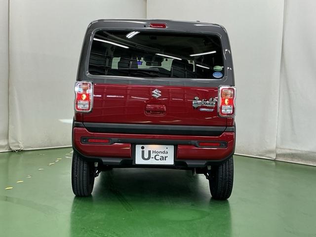 ハスラー ハイブリッドX ナビ Rカメラ ブルートゥース フルセグ ETC付 アイドルストップ USB入力 キーレスエントリー 運転席エアバッグ 前席シートヒーター セキュリティアラーム LEDライト スマ-トキ- 記録簿(10枚目)