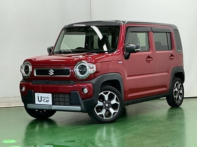 ハスラー ハイブリッドX ナビ Rカメラ ブルートゥース フルセグ ETC付 アイドルストップ USB入力 キーレスエントリー 運転席エアバッグ 前席シートヒーター セキュリティアラーム LEDライト スマ-トキ- 記録簿(11枚目)