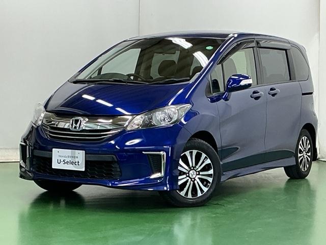 フリード Gエアロ ナビ Rカメラ ブルートゥース フルセグ 助手席エアバッグ 地デジテレビ 盗難防止 インテリキー キーレスエントリ エアバック パワーステアリング 記録簿付き 横滑防止装置 エアコン ETC付き 3列(10枚目)