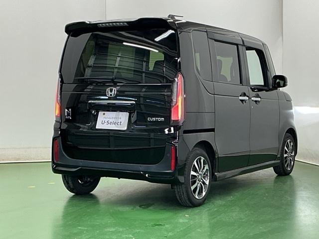 Ｎ－ＢＯＸカスタム ベースグレード　フルＬＥＤヘッドライト　１４インチアルミホイール　ＣＭＢＳ　ベンチシート　オートエアコン　スマートキ　盗難防止装置　クルコン　パワーステアリング　エアバッグ　ＥＳＣ　パワーウインドウ　オートライト（8枚目）