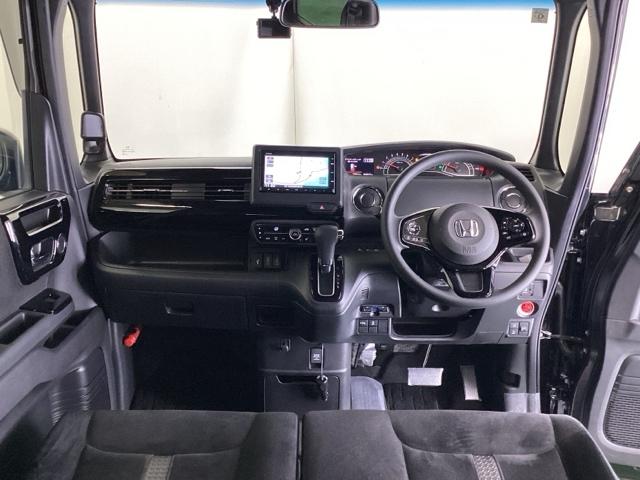 Ｎ－ＢＯＸカスタム Ｌ　ナビ　Ｒカメラ　ブルートゥース　ＣＤ　ＥＴＣ　サイドエアバッグ　Ａストップ　シートヒータ　ベンチシート　点検記録簿　キーフリーシステム　ＬＥＤライト　リアカメ　クルーズコントロール　ＡＣ　スマキー（2枚目）