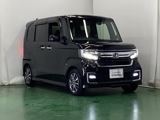 Ｎ－ＢＯＸカスタム Ｌ　ナビ　Ｒカメラ　ブルートゥース　ＣＤ　ＥＴＣ　サイドエアバッグ　Ａストップ　シートヒータ　ベンチシート　点検記録簿　キーフリーシステム　ＬＥＤライト　リアカメ　クルーズコントロール　ＡＣ　スマキー（7枚目）