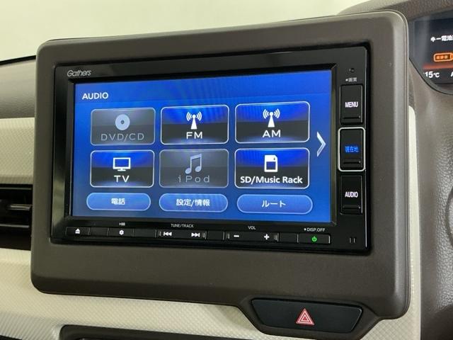 Ｎ－ＢＯＸ Ｌ　ナビ　Ｒカメラ　ブルートゥース　フルセグＴＶ　衝突回避支援ブレーキ　Ｉ－ＳＴＯＰ　クリソナ　ＰＷ　パワステ　Ｓヒーター　スマ－トキ－　Ｂカメ　地デジＴＶ　横滑り防止　ＥＴＣ車載器　整備記録簿　ＤＶＤ（11枚目）