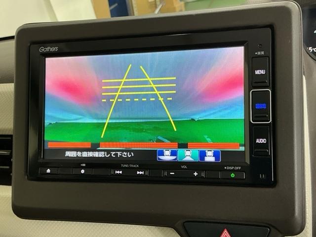 Ｎ－ＢＯＸ Ｌ　ナビ　Ｒカメラ　ブルートゥース　フルセグＴＶ　衝突回避支援ブレーキ　Ｉ－ＳＴＯＰ　クリソナ　ＰＷ　パワステ　Ｓヒーター　スマ－トキ－　Ｂカメ　地デジＴＶ　横滑り防止　ＥＴＣ車載器　整備記録簿　ＤＶＤ（12枚目）