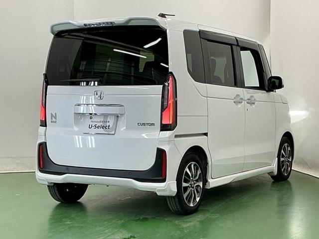 Ｎ－ＢＯＸカスタム ベースグレード　ドラレコ　ナビ　Ｒカメラ　ブルートゥース　Ｐソナー　レーダーブレーキサポート　ＥＴＣ装備　地デジ対応　サイドエアバック　Ｓヒータ　スマートキー＆プッシュスタート　横滑り防止　ＵＳＢ　盗難防止　Ｂカメ（8枚目）