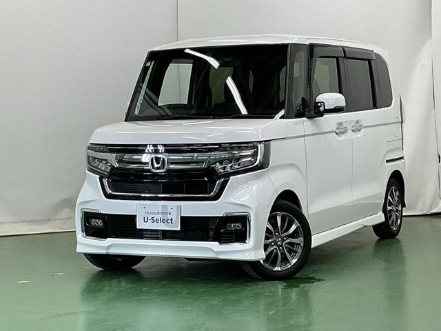 N-BOXカスタム L ドラレコ ナビ Rカメラ ブルートゥース 両席エアバック Bモニタ ブレーキサポート セキュリティー LEDランプ キーレスエントリー 記録簿 SRS 横滑り防止機能 片側電動両側スライドドア PW(10枚目)