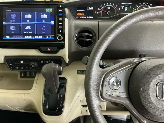 N-BOX G・EXホンダセンシング ドラレコ ナビ Rカメラ ブルートゥース アイスト 横滑り防止機能 地デジチューナー 衝突被害軽減装置 Bカメ LEDライト キーフリー サイドエアバック アクティブクルーズコントロール エアコン(3枚目)
