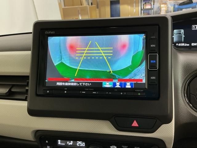 N-BOX L ドラレコ ナビ Rカメラ ブルートゥース W電動スライド バックセンサー 地デジフルセグTV Wエアバッグ 前席シートヒーター USB接続 記録簿付 LED リモコンキー Bカメラ カーテンエアバック(12枚目)