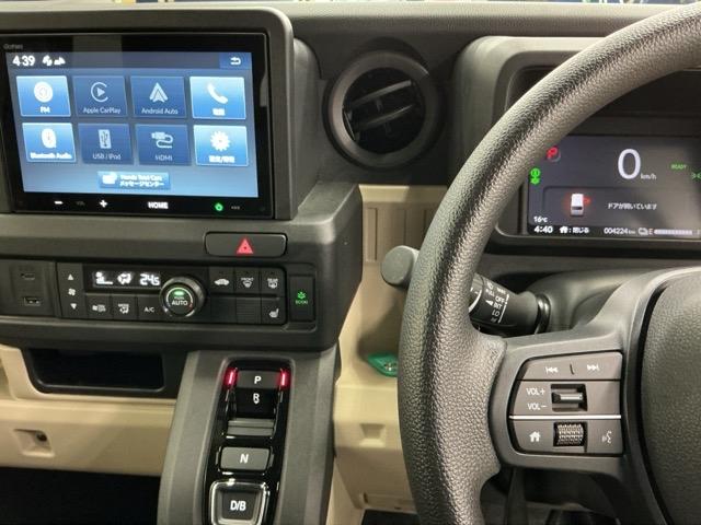 Ｎ－ＶＡＮ ｅ： ｅ：ファン　ドラレコ　ディスプレイオーディオ　Ｒカメラ　ドライブレコーダー　ＥＳＣ　オートエアコン　サイドエアバック　ＬＥＤ　オートライト　クリアランスソナー　ＵＳＢ　スマートキー　ＥＴＣ　両側スライドドア　禁煙（3枚目）