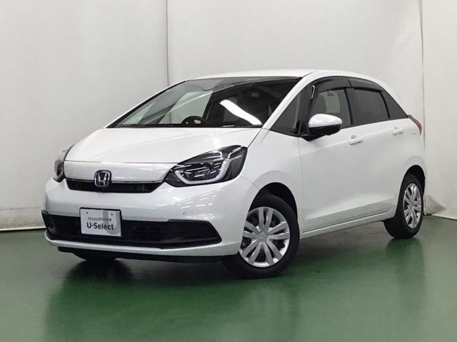 フィット ｅ：ＨＥＶホーム　ドラレコ　ナビ　Ｒカメラ　ブルートゥース　前後ブレーキサポート　アラウンドビューモニター　盗難防止　クリアランスソナー　ＥＣＯモード　スマートキー　ＬＥＤヘッドライト　オートクルーズ　オートライト（10枚目）
