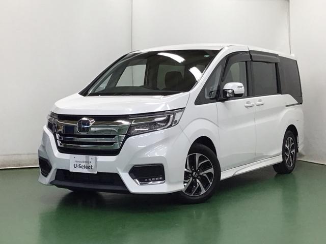 ステップワゴンスパーダ スパーダホンダセンシング　ナビ　Ｒカメラ　後席モニタ　ブルートゥース　両パワースライドドア　定期点検記録簿　地デジフルセグＴＶ　ＥＴＣ付　ＬＥＤヘットライト　スマ－トキ－　ＡＢＳ　パワーウィンドウ　後カメラ　ＶＳＡ　三列シート（10枚目）