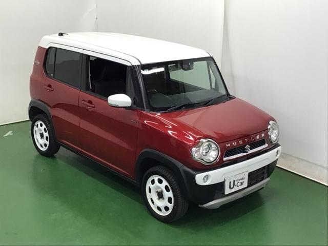 ハスラー Ｊスタイル　ＣＤ　ＵＳＢ　ＥＴＣ　ＬＥＤヘッドライト　イモビライザー　運転席シートヒーター　ＬＥＤヘッドランプ　ＡＡＣ　Ｗエアバック　Ｓキー　横滑り防止　ＡＢＳ　ＰＳ　キーレス　パワーウィンドウ　記録簿（8枚目）