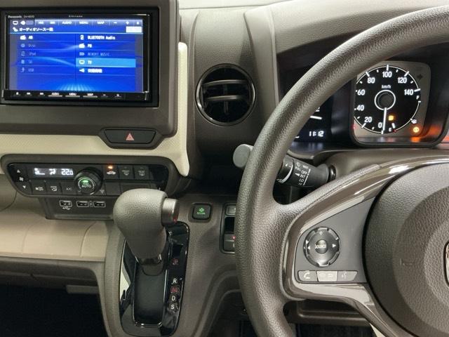 Ｎ－ＷＧＮ Ｌホンダセンシング　ナビ　Ｒカメラ　ブルートゥース　フルセグ　ＥＴＣ装備　Ｂモニタ　誤発進抑制　シートヒータ　オートライト　ＤＶＤ　横滑り防止機能　ＵＳＢポート　パーキングセンサー　セキュリティアラーム　キーフリー（3枚目）