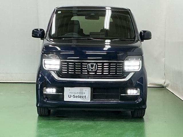 Ｎ－ＷＧＮカスタム Ｌ・ターボホンダセンシング　ナビ　Ｒカメラ　ブルートゥース　フルセグ　ブレーキサポート　盗難警報装置　横滑り防止機能　サイドエアバック　クルーズＣ　クリアランスソナ　ＬＥＤヘッド　シ－トヒ－タ－　リヤカメラ　タ－ボ　整備記録簿（6枚目）
