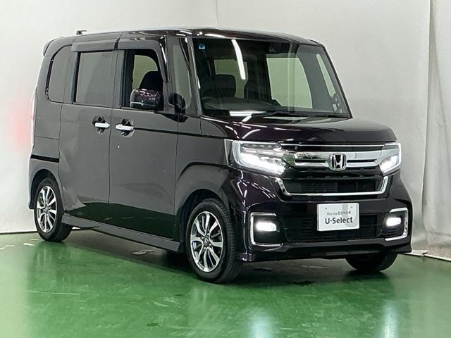 Ｎ－ＢＯＸカスタム Ｌ　ナビ　Ｒカメラ　ブルートゥース　フルセグ　Ｐソナー　サイドエアバッグ　Ａストップ　シートヒータ　ベンチシート　点検記録簿　キーフリーシステム　ＬＥＤライト　リアカメ　クルーズコントロール　ＡＣ　ＵＳＢ（7枚目）