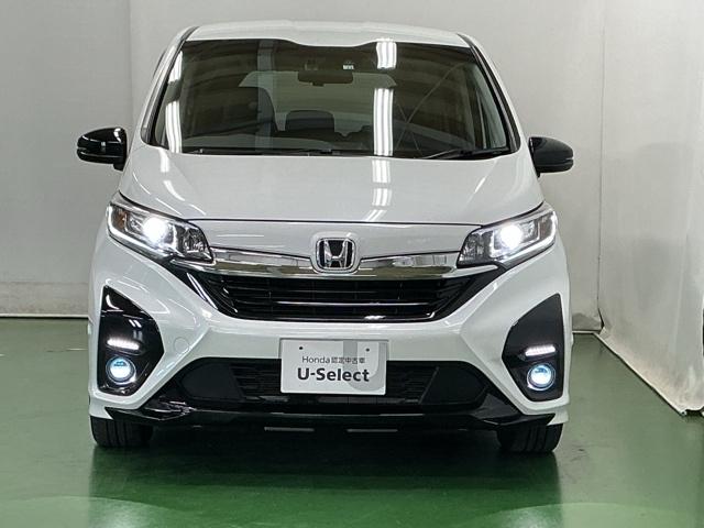 フリードハイブリッド ハイブリッド・モデューロX ドラレコ ナビ Rカメラ 後席モニター アイドリングストップ オートエアコン DVD スマ-トキ- クルコン LEDヘッドライト リアカメラ 衝突被害軽減システム VSA ETC フルセグTV USB(6枚目)