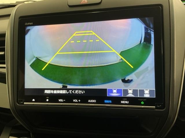 フリードハイブリッド ハイブリッド・モデューロX ドラレコ ナビ Rカメラ 後席モニター アイドリングストップ オートエアコン DVD スマ-トキ- クルコン LEDヘッドライト リアカメラ 衝突被害軽減システム VSA ETC フルセグTV USB(12枚目)