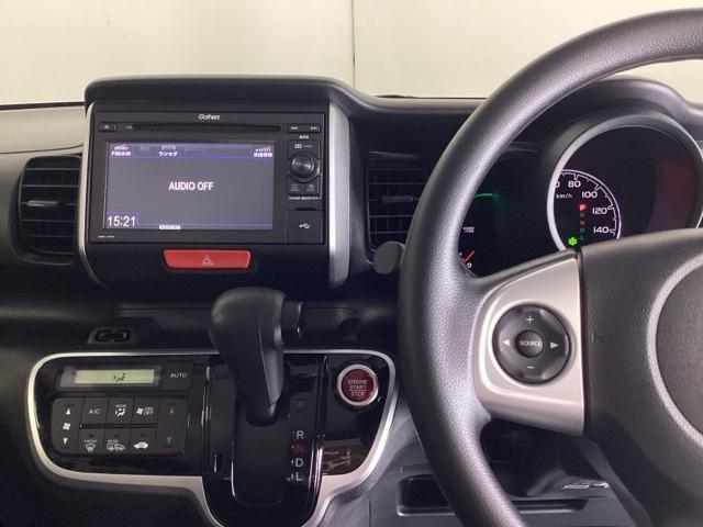 Ｎ－ＢＯＸ ＧＳＳパッケージ　Ｒカメラ　ドラレコ　ＣＤ　ＴＶ　ＥＴＣ　Ｗ電動ドア　Ｉストップ　ブレーキサポート　ダブルエアバック　サイドカーテンエアバック　点検記録簿　イモビ　前席シートヒーター　スマートキー＆プッシュスタート（3枚目）