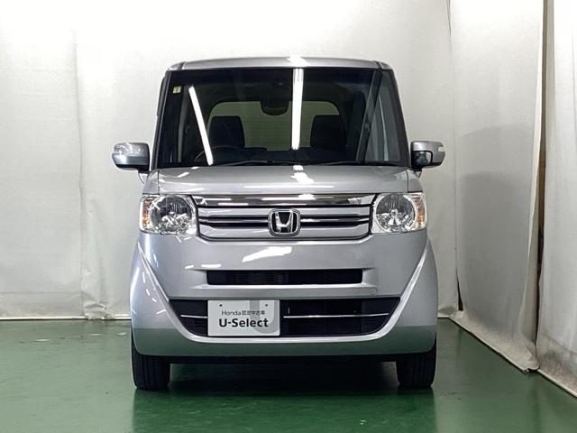 Ｎ－ＢＯＸ ＧＳＳパッケージ　Ｒカメラ　ドラレコ　ＣＤ　ＴＶ　ＥＴＣ　Ｗ電動ドア　Ｉストップ　ブレーキサポート　ダブルエアバック　サイドカーテンエアバック　点検記録簿　イモビ　前席シートヒーター　スマートキー＆プッシュスタート（6枚目）