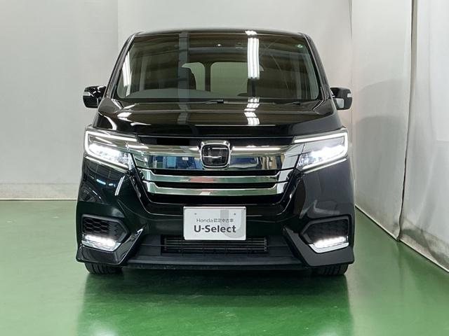 ステップワゴンスパーダ スパーダホンダセンシング　ドラレコ　ナビ　Ｒカメラ　ブルートゥース　盗難防止　助手席エアバッグ　Ｗパワスラ　記録簿有　地デジ　ＬＥＤライト　横滑り防止システム　オートエアコン　リアカメラ　ドライブレコーダー装着車　ＵＳＢ（6枚目）