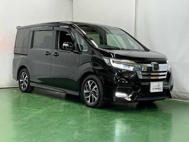 ステップワゴンスパーダ スパーダホンダセンシング　ドラレコ　ナビ　Ｒカメラ　ブルートゥース　盗難防止　助手席エアバッグ　Ｗパワスラ　記録簿有　地デジ　ＬＥＤライト　横滑り防止システム　オートエアコン　リアカメラ　ドライブレコーダー装着車　ＵＳＢ（7枚目）