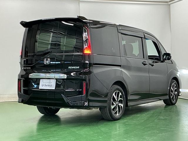 ステップワゴンスパーダ スパーダホンダセンシング　ドラレコ　ナビ　Ｒカメラ　ブルートゥース　盗難防止　助手席エアバッグ　Ｗパワスラ　記録簿有　地デジ　ＬＥＤライト　横滑り防止システム　オートエアコン　リアカメラ　ドライブレコーダー装着車　ＵＳＢ（8枚目）